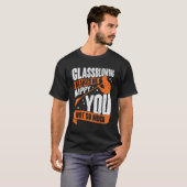 Glassblows Glassworker Glassblower Gift T-Shirt (Vorne ganz)