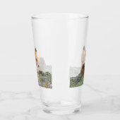 Glasschale mit Fuchs Glas (Links)