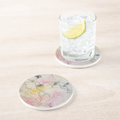 Glasscheibe Getränkeuntersetzer (Seite)