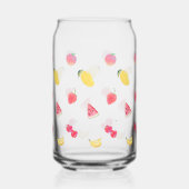 Glasscheiben - Niedliches Fruchtdesign Dosenglas (Rückseite)