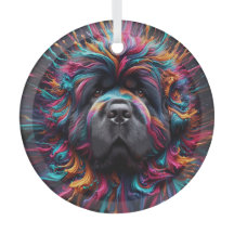 Glasscherben-Ornament Newf 2026