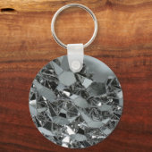 Glasscherben Schlüsselanhänger (Vorderseite)