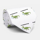 Glasschlacke Flossoraptor Krawatte (Gerollt)