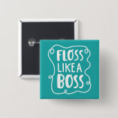 Glasschlacke mögen eine zahnmedizinische Phrase Button (Vorne & Hinten)