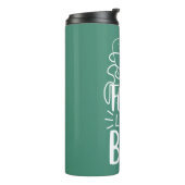 Glasschlacke mögen einen Chef Thermosbecher (Nach links gedreht)