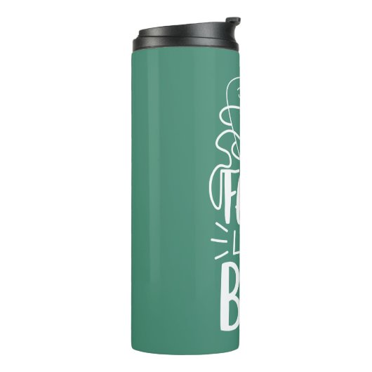 Glasschlacke mögen einen Chef Thermosbecher (Nach links gedreht)