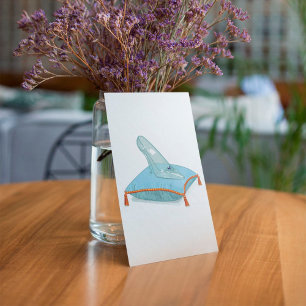 Glasschleifer auf einem Kissen" Einladung