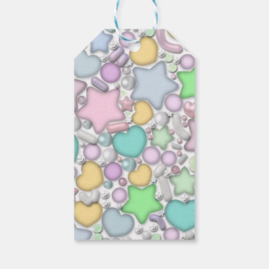 Glasschmuck Geschenkanhänger (Rückseite)