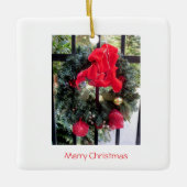 Glasschmuck Keramikornament (Vorderseite)