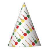 Glasschmuck Partyhütchen (Vorderseite)