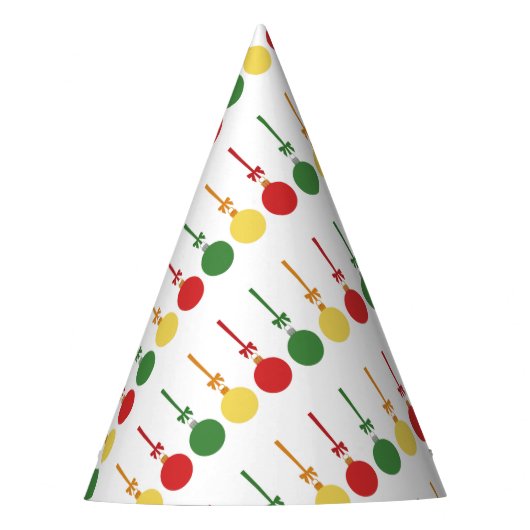 Glasschmuck Partyhütchen (Vorderseite)