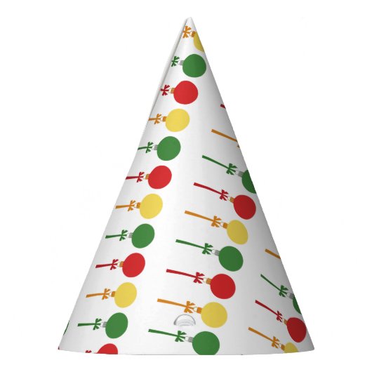 Glasschmuck Partyhütchen (Links)