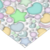Glasschmuck Tischdecke (Schrägansicht)