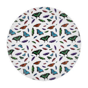 Glasschneidebrett (Farbe auswählen) Schneidebrett