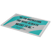 Glasschneidebrett für Inspiration Schneidebrett (Ecke)