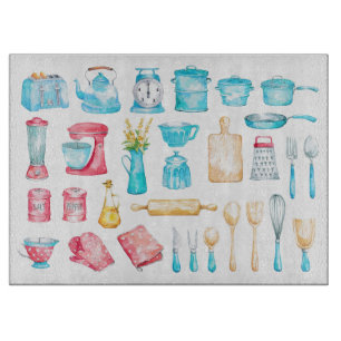 Glasschneidebrett - Küchengeräte Schneidebrett