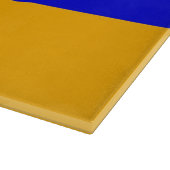 Glasschneidebrett mit der Flagge Armeniens Schneidebrett (Ecke)