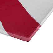 Glasschneidebrett mit der Flagge des Alabama-Staat Schneidebrett (Ecke)