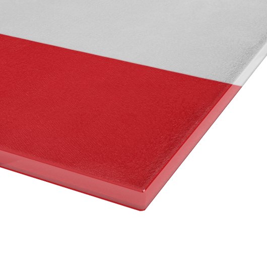 Glasschneidebrett mit der Flagge Libanons Schneidebrett (Ecke)