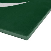 Glasschneidebrett mit Flagge Pakistans Schneidebrett (Ecke)