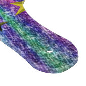 Glasschneidemaschine - farbenfrohe Sterne Schneidebrett (Ecke)