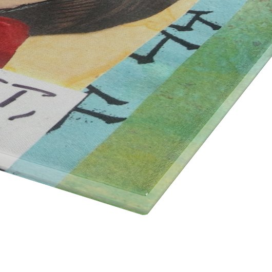 GLASSCHNEIDEN BOARD-THE MEHR LEUTE, DIE ICH MICH SCHNEIDEBRETT (Ecke)