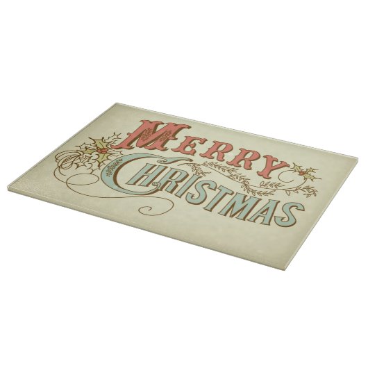 Glasschneiden-Brett/frohe Weihnachten Schneidebrett (Ecke)