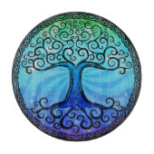 Glasschneiden-Brett - 'keltischer Baum von Life Schneidebrett (Vorderseite)
