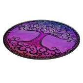 Glasschneiden-Brett - 'keltischer Baum von Life Schneidebrett (Ecke)