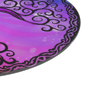 Glasschneiden-Brett - 'keltischer Baum von Life Schneidebrett (Ecke)