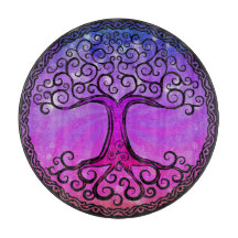 Glasschneiden-Brett - 'keltischer Baum von Life