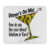 GLASSCHNEIDEN-BRETT-, MITTLERE oder Schneidebrett (Vorderseite)