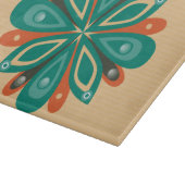 Glasschneiden-Brett sprengte Blau Schneidebrett (Ecke)