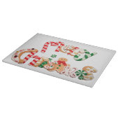 Glasschneiden-Brett/Weihnachten Schneidebrett (Ecke)