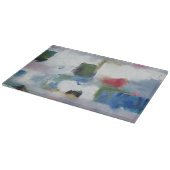 Glasschneidenbrett 11"" ursprüngliche Kunst x8 Schneidebrett (Ecke)