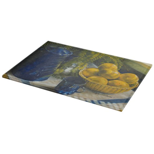 Glasschneidenbrett Schneidebrett (Ecke)