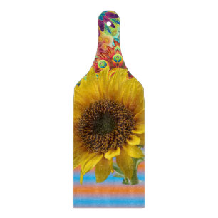 Glasschneider mit Bläschen Sonnenschein Schneidebrett