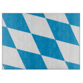 Glasschneider mit der Flagge Bayerns Schneidebrett (Vorderseite)