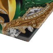 Glasschneider mit Jamaica Colors Schneidebrett (Ecke)