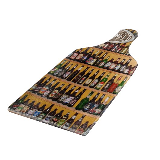 Glasschneiderbier Schneidebrett (Ecke)