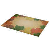 Glasschneidplatte für den Herbst Schneidebrett (Ecke)