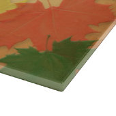 Glasschneidplatte für den Herbst Schneidebrett (Ecke)