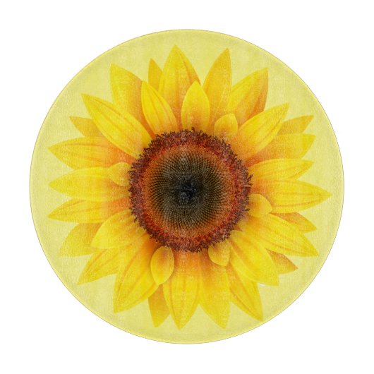 Glasschneidplatte Schneidebrett (Vorderseite)