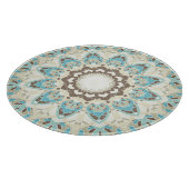 Glasschneidplatte Schneidebrett (Ecke)