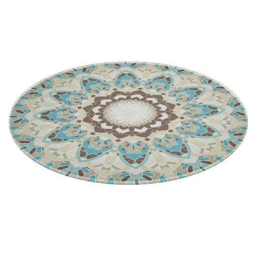 Glasschneidplatte Schneidebrett (Ecke)