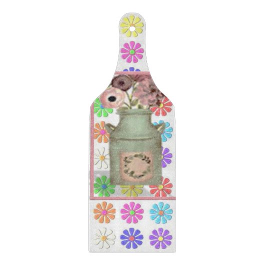 Glasschneidplatte Schneidebrett (Vorderseite)