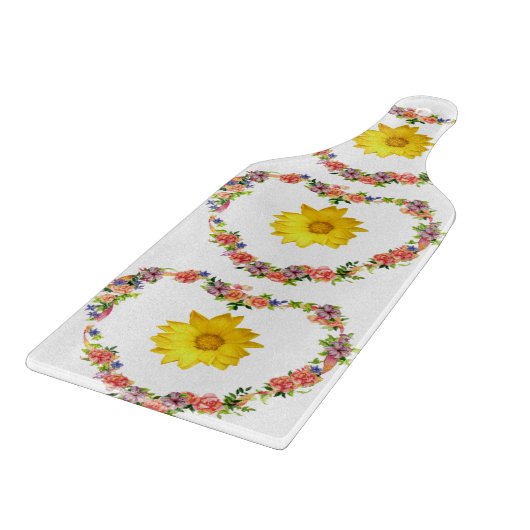 Glasschneidplatte Schneidebrett (Ecke)