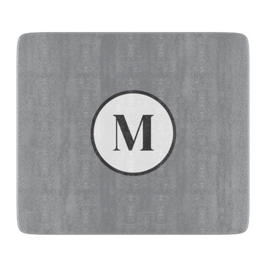 Glasschneidplatte Schneidebrett (Vorderseite)