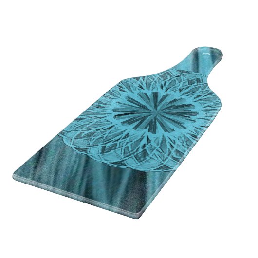 Glasschneidplatte Schneidebrett (Ecke)