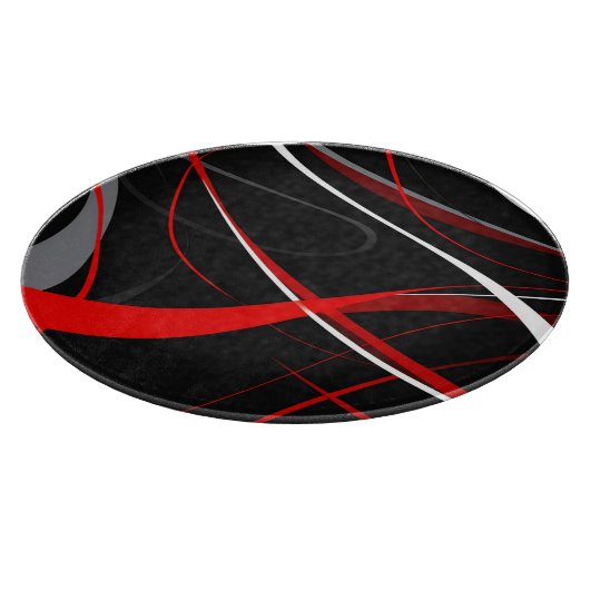 Glasschneidplatte Schneidebrett (Ecke)